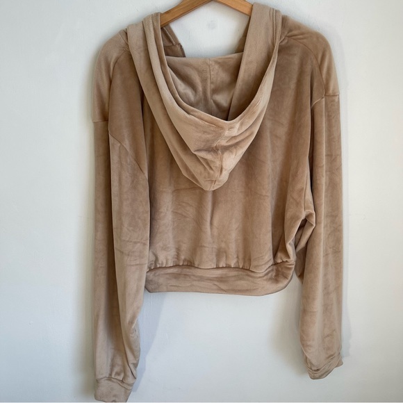 SKIMS Beige Zip-Up Hoodie - Picture 6 of 10